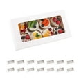 thumbnail image 1 of JINMING 8 Count Cupcake Boxes with Window and Inserts, 15 Pack White Cupcake Containers, 12.2" x 6.3" x 3" Cupcake Holders for Muffins, Desserts, Pastries, 1 of 8