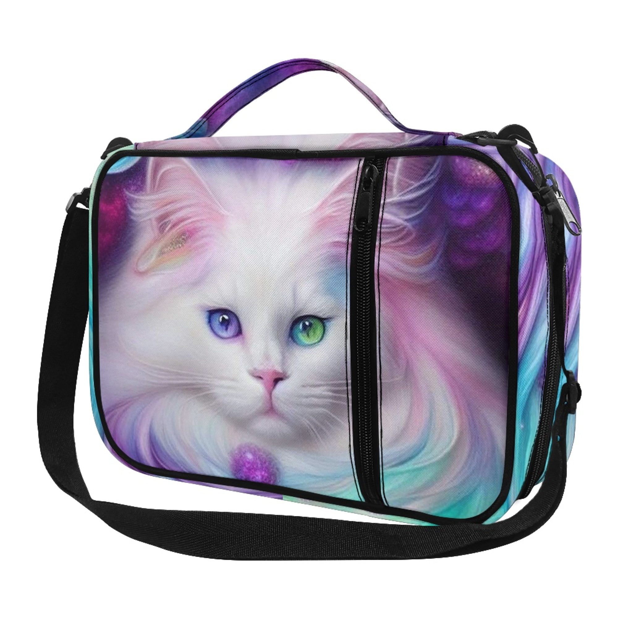 JINMUZAO Cat Bible Case Bible Cover Boy Bible Bag Large Size Bible Carrying Case Scripture Case