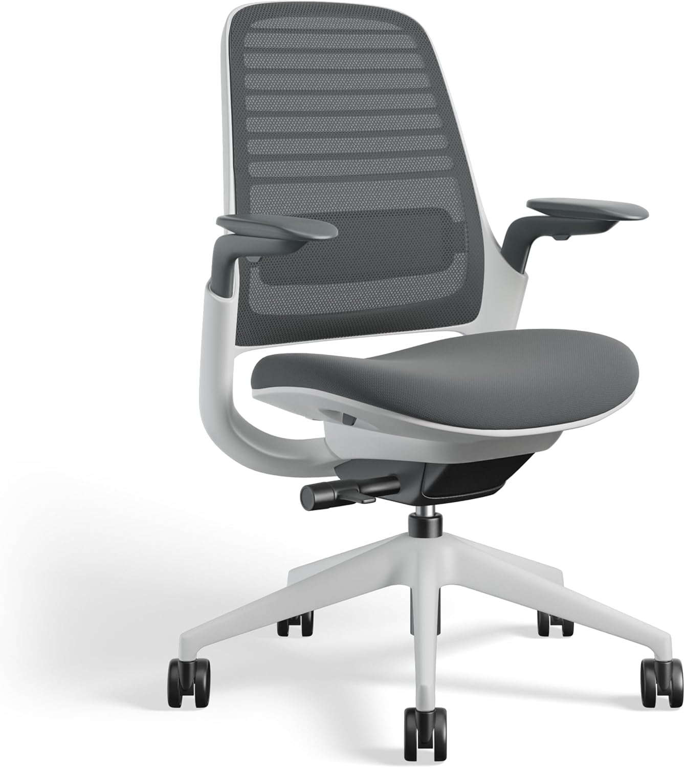 JINNA Series 1 Office Chair Ergonomic Work Chair with Wheels for Hard