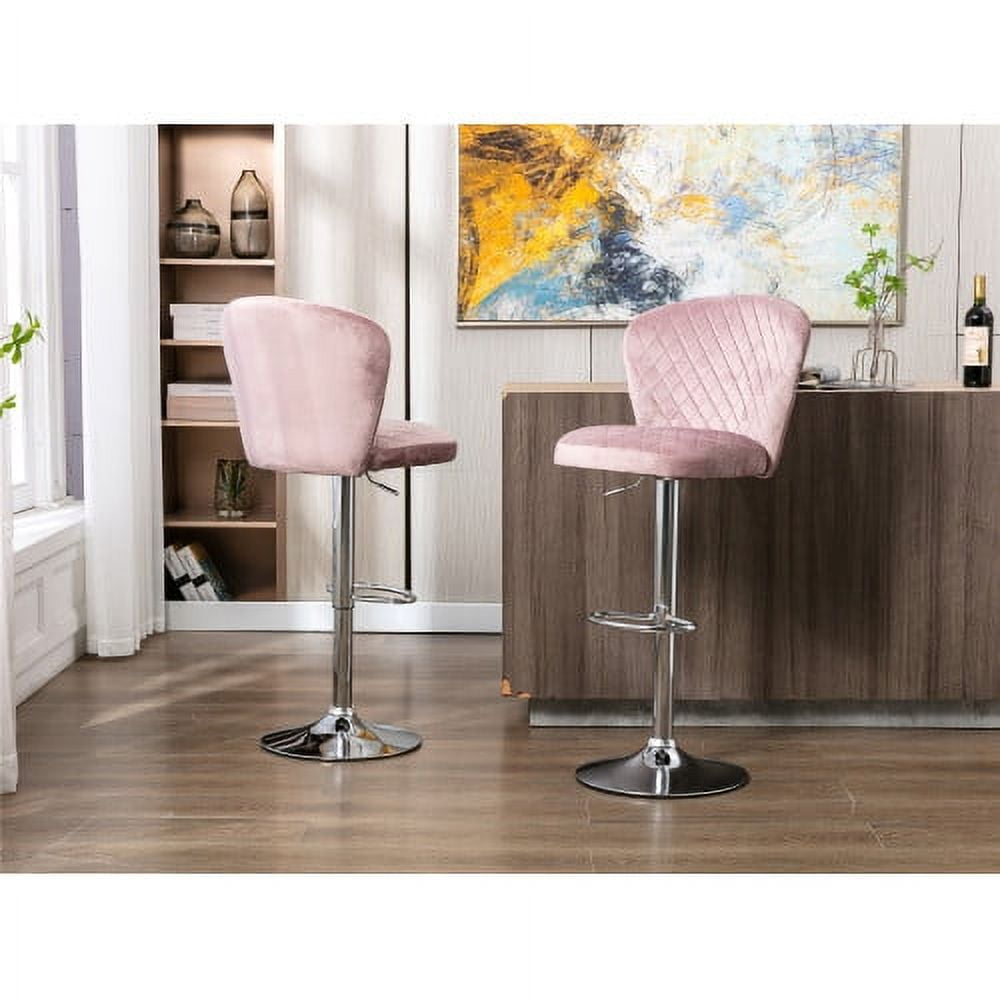 Round back 2024 upholstered counter stool