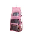 thumbnail image 1 of JINSIJU Waterproof Hanging Purse Handbag Functional Saving Space Rack with Slots, 1 of 5