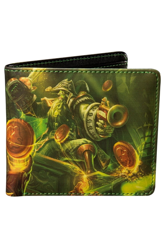 JINX Heroes of the Storm Blackheart's Bay Bi-Fold Wallet (Multi-Color, One Size)