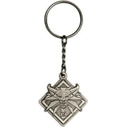 JINX JNX-5455-C The Witcher 3 White Wolf Medallion Medallion Keychain