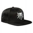 thumbnail image 1 of JINX The Witcher 3 White Wolf Medallion Snapback Baseball Hat, Black, Adult Size, 1 of 6
