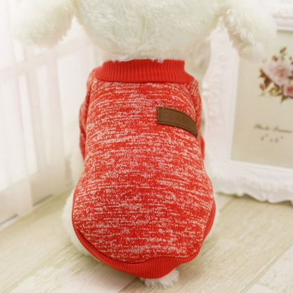 JINXCHUI Stay stylish and cozy this autumn and winter with this chic stylish and ultra-comfortable woolen dog sweater available in 6 fashionable colors. Keep your furry friend warm and