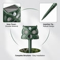 thumbnail image 1 of JINYI Ultrasonic Animal Repeller, Motion Activated and Blinking LED Light 2 in 1 Outdoor Repellent, 1 of 9