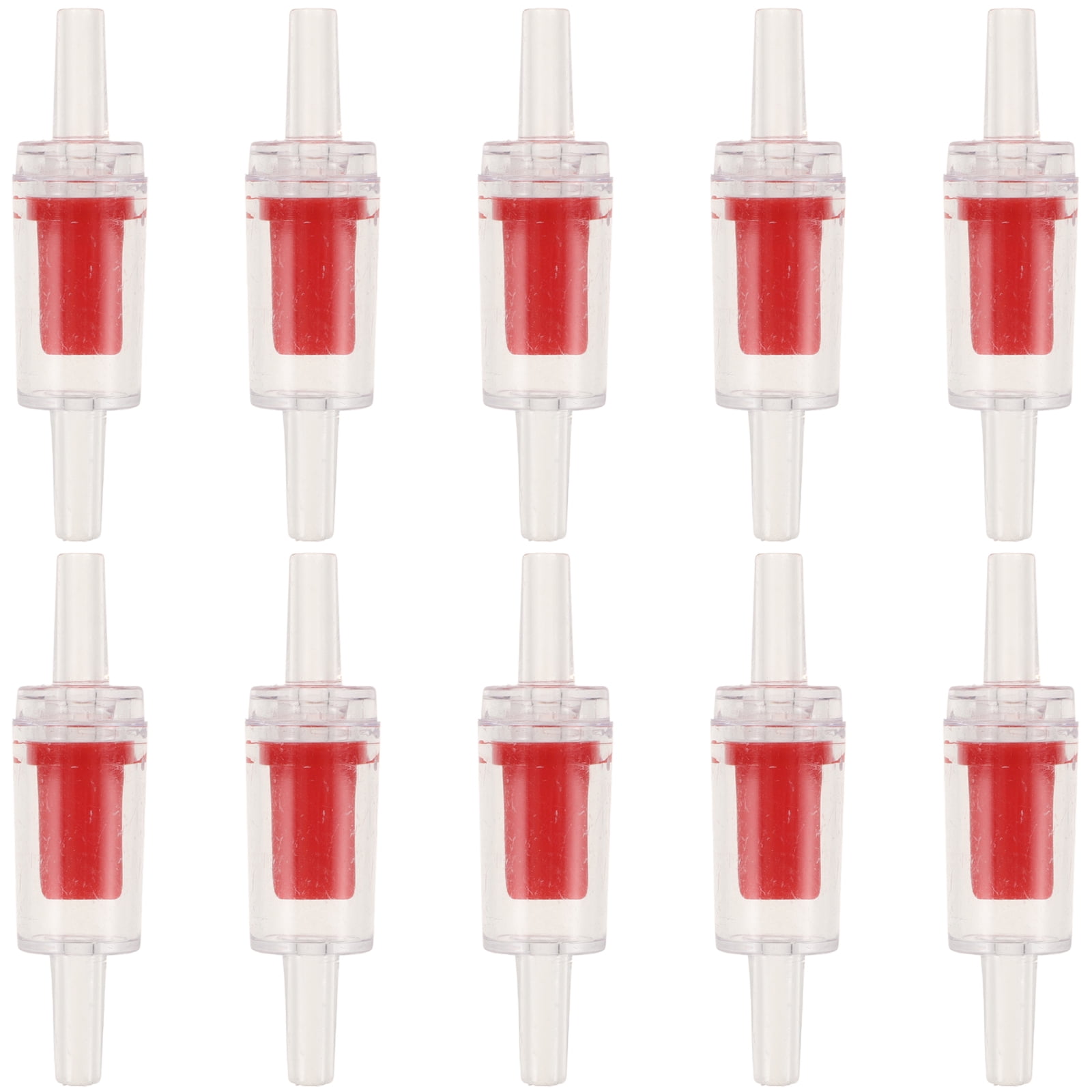 JINYUANN 10pcs Oneway Check Valve Fish Tank Purifier Valve Part Water