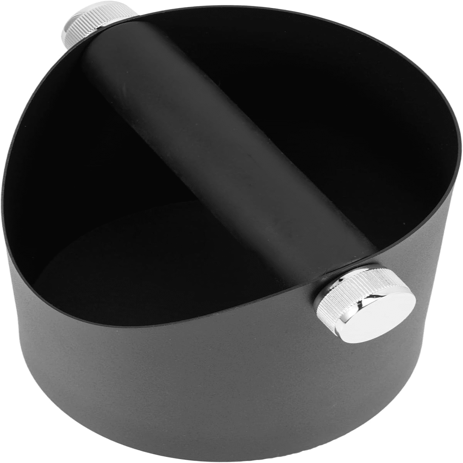 JINZHOUJUNZHWL Stainless Steel Household Trash Can for Black Espresso