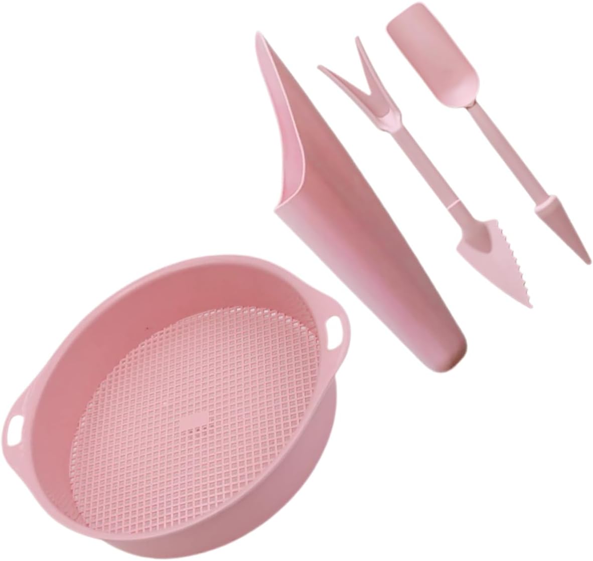 JINZHOUJZ 1 Set Gardening Soil Sieve Sifting Tool for Garden Plastic