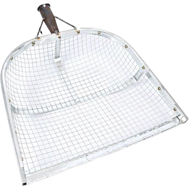 JINZHOUJZ Garden Sieve Shovel Sieve Metal Shovel Agricultural