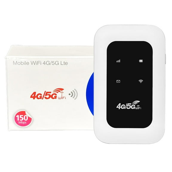 JINZJ 4G Lte Mobile Wifi Router With Sim Card Slot 150Mbps Mini Hotspot (LED European)