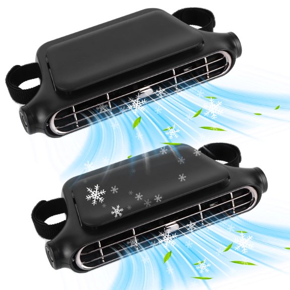 JINZJ Car Accessories, Car Headrest Fan 3 Speeds Adjustable Car Seat Fan For Camping (Plug In)