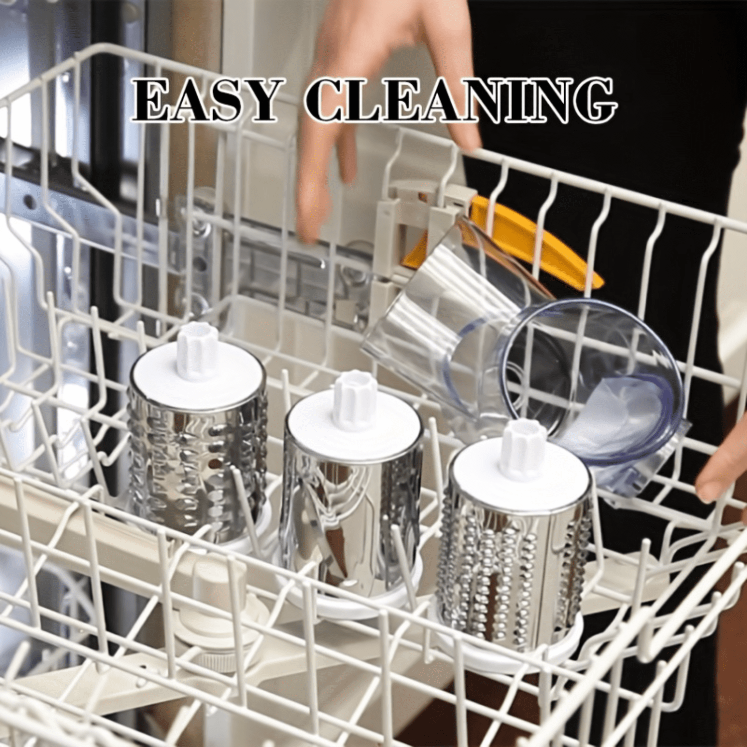 JINZYQ Easy Cooking Ultimate Vegetable Cutter & Cheese Grater - Rotary 