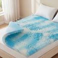 thumbnail image 1 of JIOABL 3 inch Full Size Memory Foam Mattress Topper, 5-Zone Support, Gel Infused Cooling, Pressure Relief, CertiPUR-US for Bed, Sofa, RV, 1 of 11