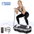 thumbnail image 1 of JIORRTS Waver Vibration Plate Exercise Machine for Lymphatic Drainage Weight Loss,120 Speed Levels Vibrating Platform with Resistance Bands, 1 of 9