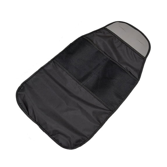 JISADER Backseat Protector Oxford Cloth Easy to Install Car Back Seat Cover for Kids With Pocket