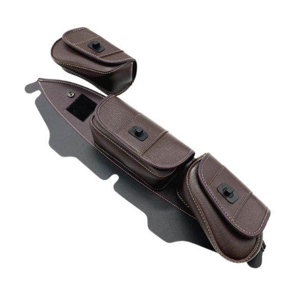 JISADER Batwing Fairing Wave Windshield Bag for Touring 96-13 Flht Flhtc Flhtcu