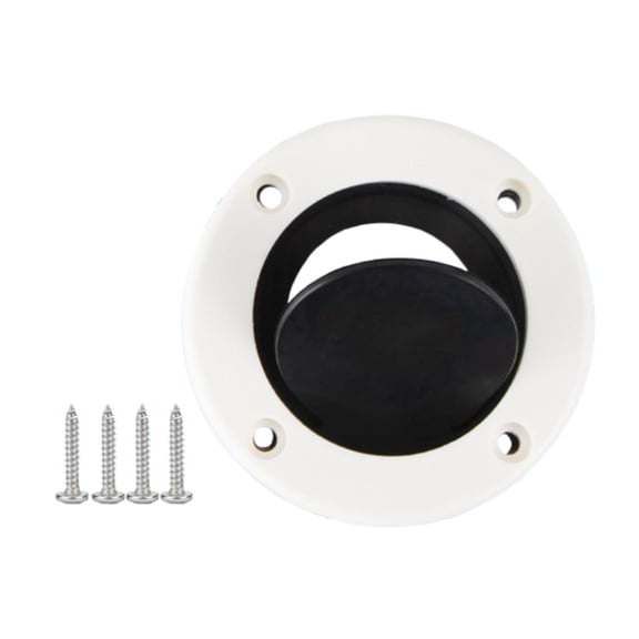 JISADER Boat Drain Plug Screw Cap Boat Drain Scupper for Fish Wells Yachts Boat