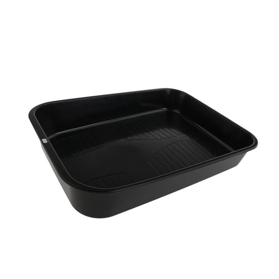 JISADER Car Shoes Storage Tray Auto Hidden Storage Box Easy to Use Tidying Container Black