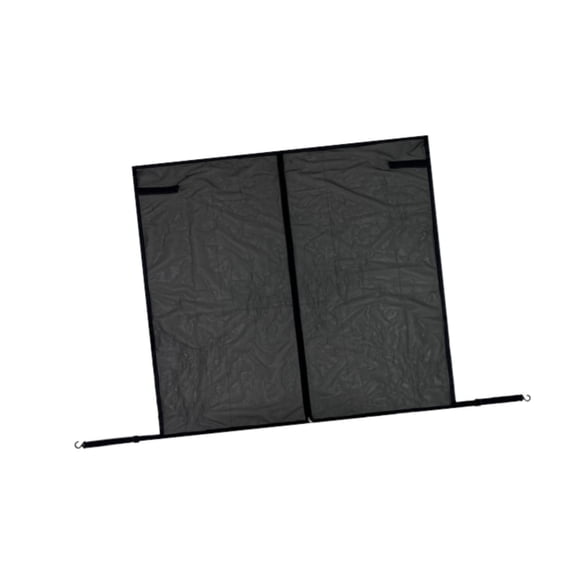 JISADER Car Tailgate Net Multipurpose Zipper Closure for Self Drive Car Fishing