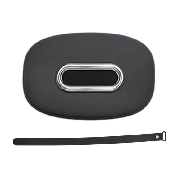 JISADER Car Tissue Holder Easy to Install Car Interior Accessory Backseat Tissue Box Black
