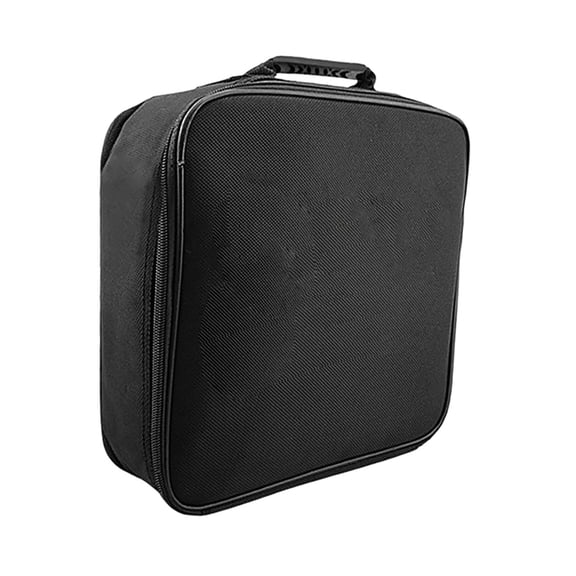 JISADER EV Charging Cable Bag Black Carry Case for Adapters Jumper Cables Tools Square