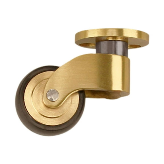 JISADER Furniture Caster Vintage Table Chair Furniture Legs Solid Brass Caster Wheel F