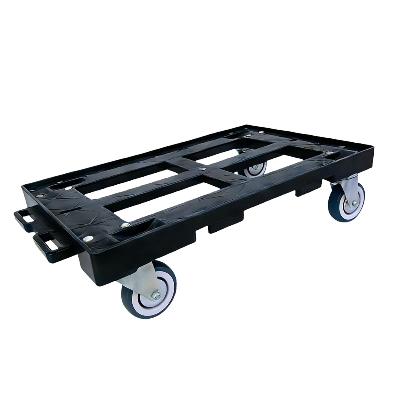 JISADER Furniture Dolly Sturdy Multupurpose Creative Heavy Duty Furniture Mover Tool Black 3inch wheels