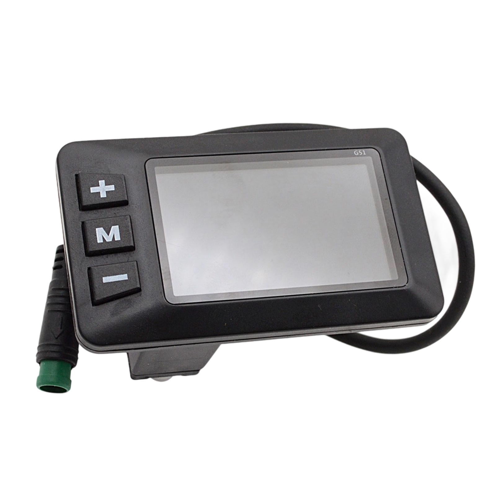 24/36/48/60V 350W E-bike G51 LCD Display 6 Tube Electric Bike