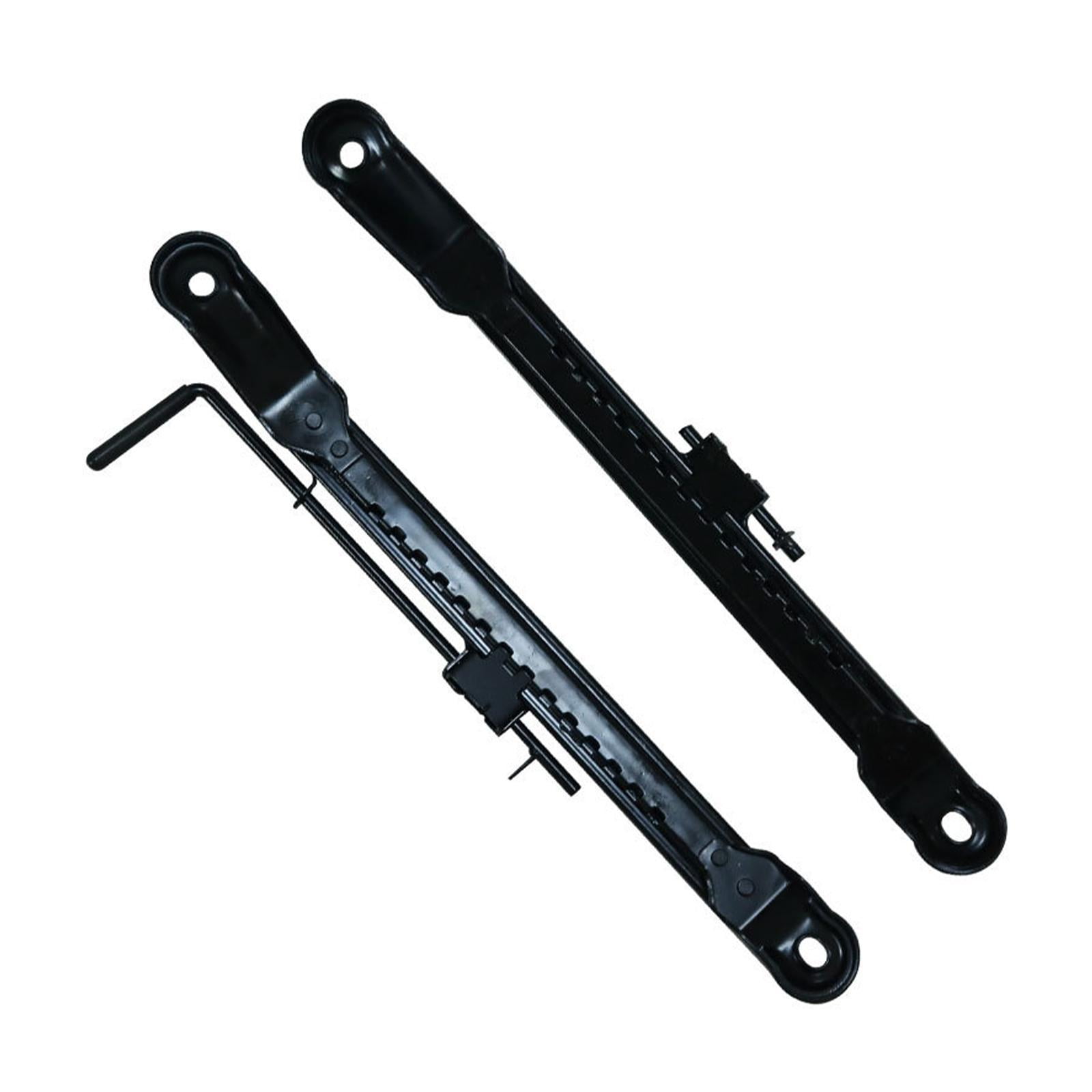 JISADER Generic Car Seat Slider Track Set Brackets Kit for Go Kart Four Wheel UTV Cold Rolled Steel Vehicle Seat