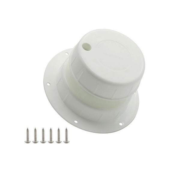 JISADER Generic RV Duct Vent Cover RV Plumbing Vent Cap Sturdy Easy Installation RV Roof Vent Cover Accessory for Professional 1 Pieces
