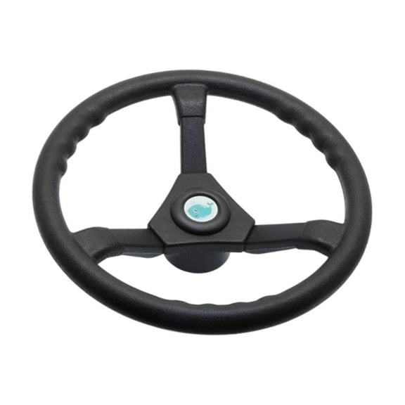 JISADER Marine Steering Wheel Easy Installation for Pontoon Boat Speedboat Boat