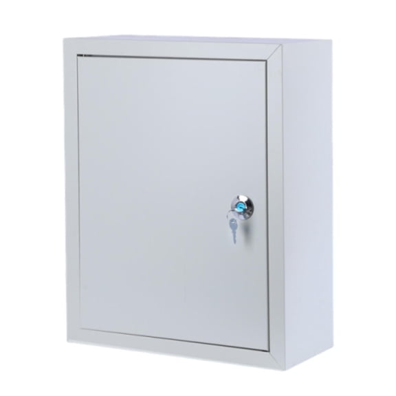 JISADER Outdoor Electrical Box Waterproof Junction Box Wear Resistant Metal with Lock Distribution Case for Home Indoor Shopping Mall 20cmx16cmx30cm