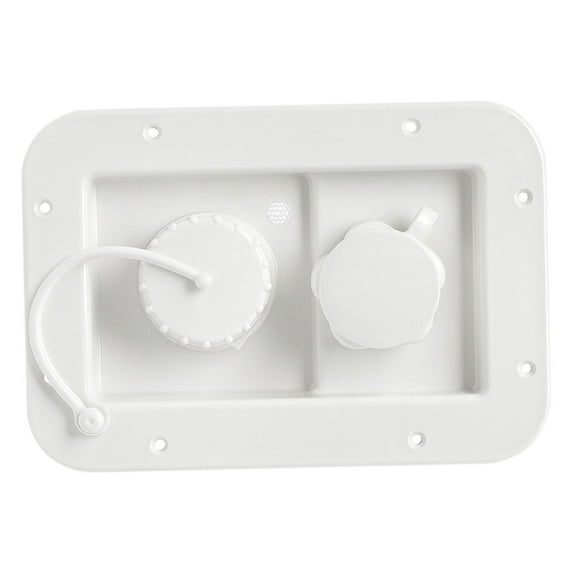 JISADER RV City Water Fill and Gravity Fill Hatch Durability Premium Direct Replaces White