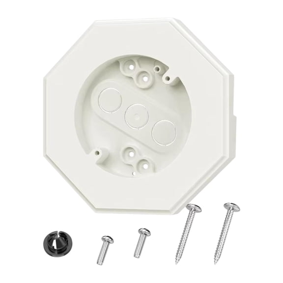 JISADER Siding Mounting Block Outdoor Mounting Plate Kit Siding Light Mounting