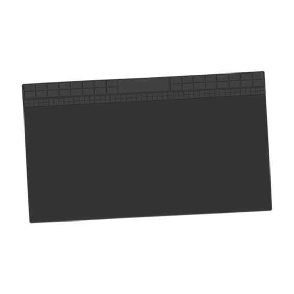 JISADER Silicone Soldering Pad Easy to Clean Soldering Mat for Laptops Phone Cameras Black
