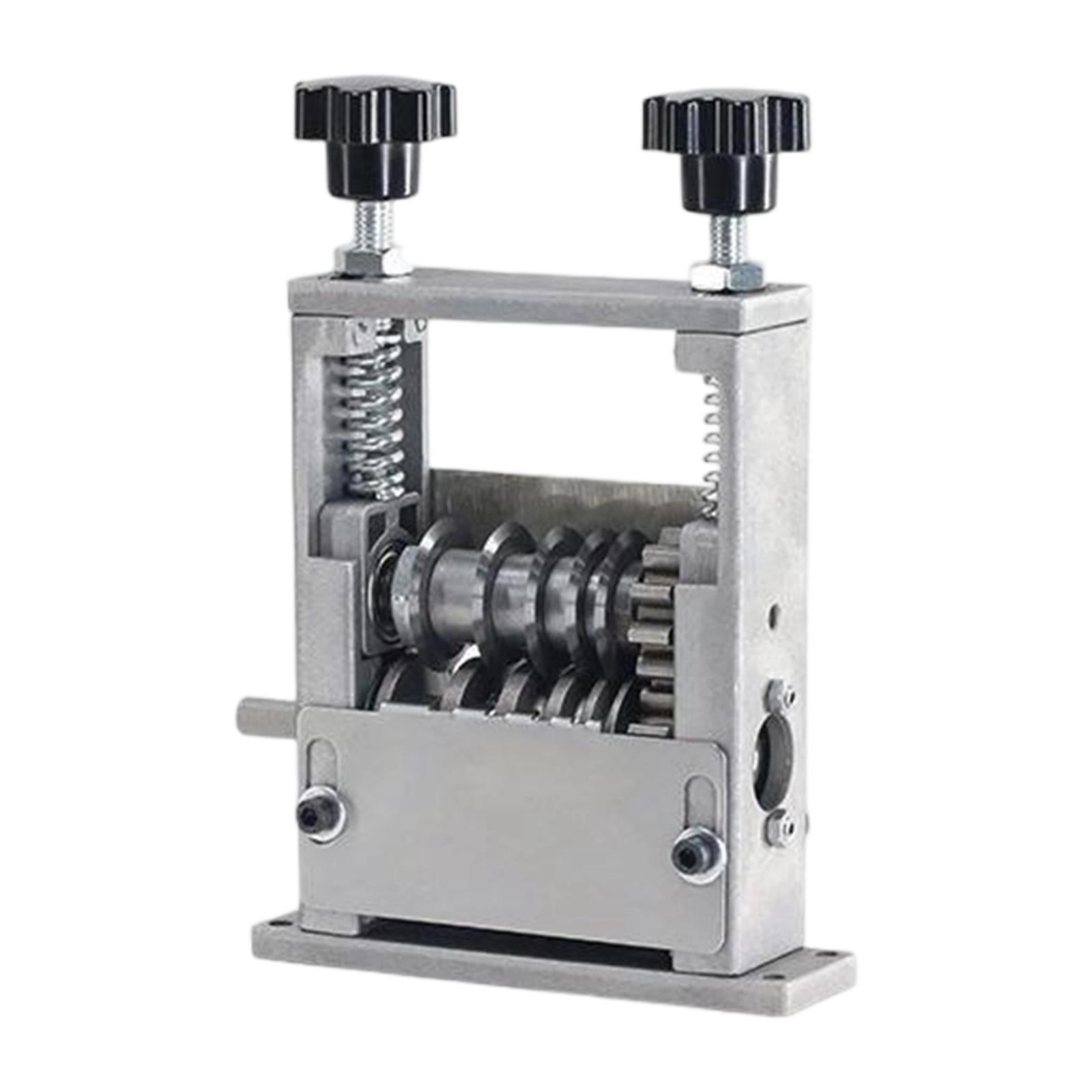 JISADER Wire Stripping Machine,Portable Drill Powered or Hand Crank,Sturdy,with 6 Channels Wire Stripper Machine Cable Stripping Tool