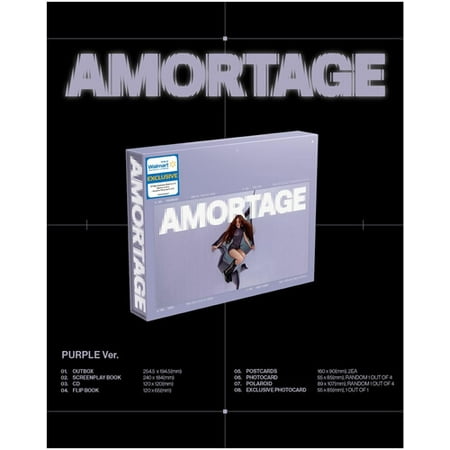 JISOO - AMORTAGE (Walmart Exclusive) - CD
