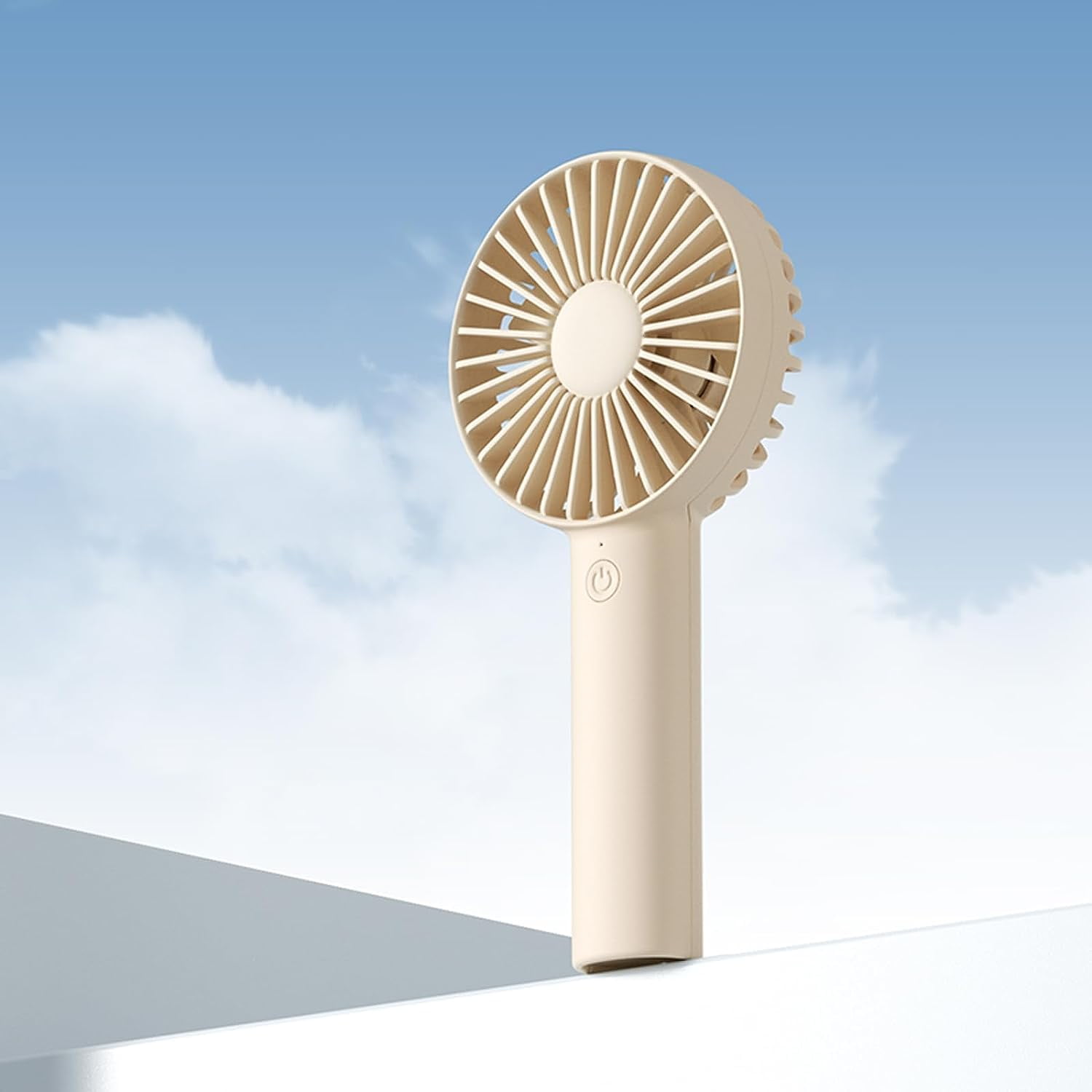 JISULIFE Handheld Fan, 【4500mAh】 Portable Small Fan With 3 Speeds, USB ...