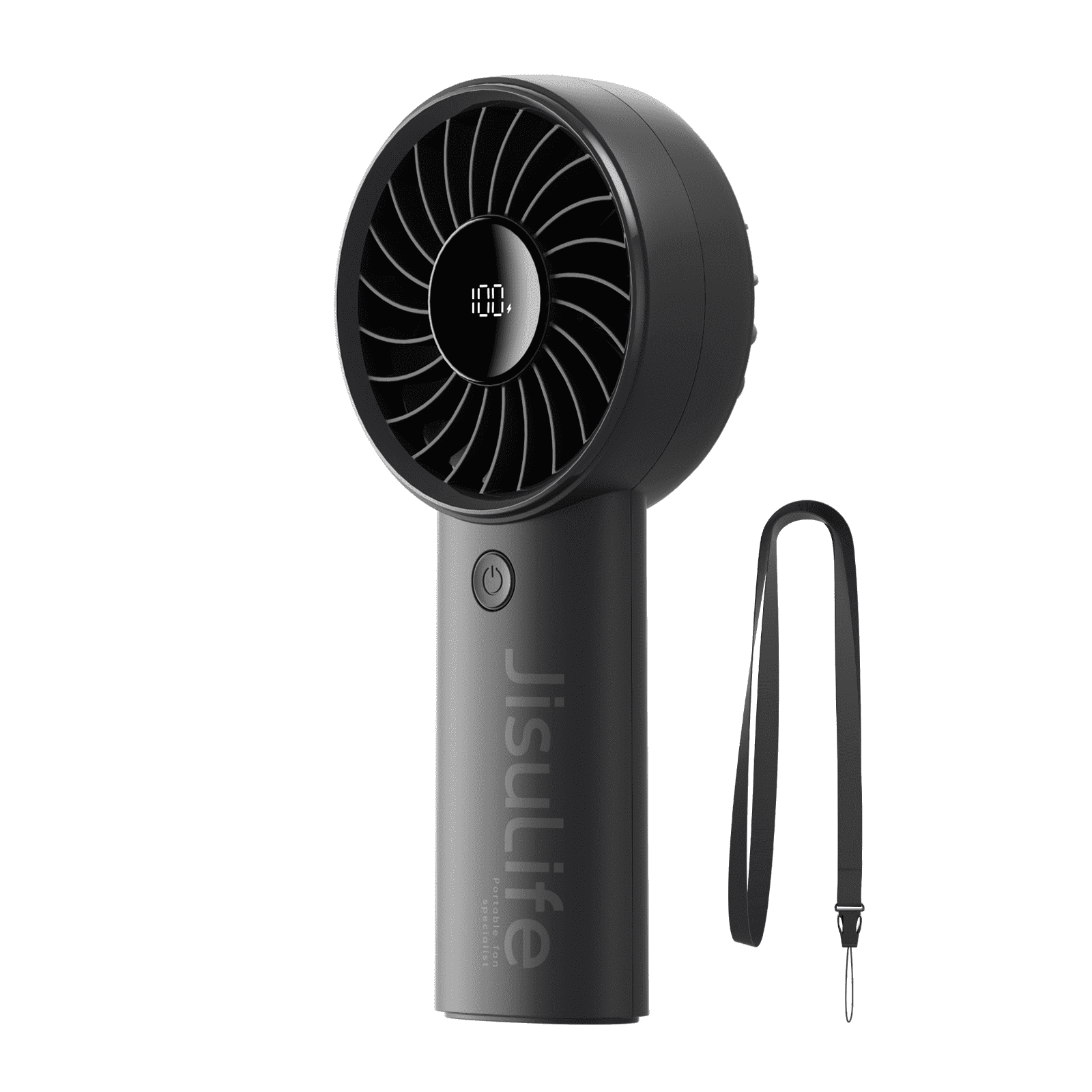 Stay Cool Anywhere! Mini Handheld Folding Face Fan – 5 Speeds, USB Rechargeable, Travel Size!