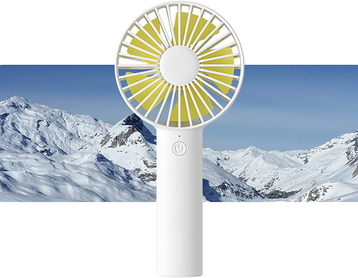 JISULIFE Handheld Fan, Portable Small Fan with 3 Speeds, USB