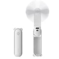 thumbnail image 1 of JISULIFE Portable Handheld Fan, Mini Personal Fan, 3 Speeds, 12–19H Runtime Rechargeable Power Bank Fan with Flashlight for Travel/Outdoors,Gift for Women -Grey, 1 of 6