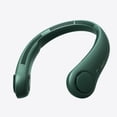 thumbnail image 1 of JISULIFE Portable Neck Fan Bladeless Hands-Free Cooling Wearable with 5 Speeds 16H Battery Life - Green, 1 of 11
