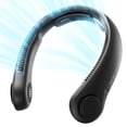 thumbnail image 1 of JISULIFE Upgraded Portable Neck Fan, 5000mAh Rechargeable with Ergonomic Neck Support stadium fan, 5-Speed Adjustable 16.5H Max Cooling, Hands-Free & Bladeless Design for Indoor & Outdoor Use, 1 of 10