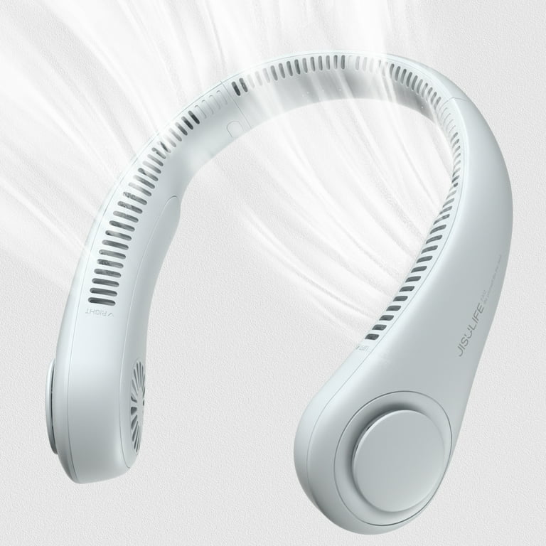 JISULIFE Portable Neck Fan, Wearable Personal Fan, 4000 mAh