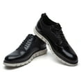 thumbnail image 1 of JITAI Men's Oxford Dress Shoes Casual Shoes Men Black Size 10, 1 of 5