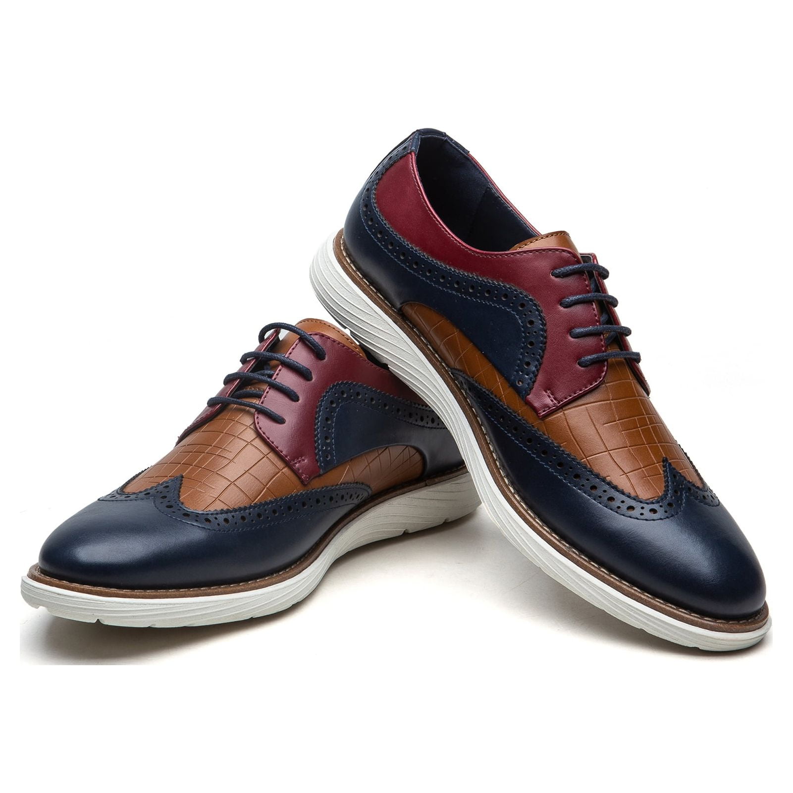 Scarpe formali in pelle da uomo Oxford stringate Scarpe formali in pelle da uomo Oxford stringate