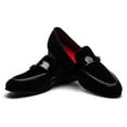 thumbnail image 1 of JITAI Mens Penny Loafers Dress Loafer Shoes for Men Black Size 12, 1 of 5