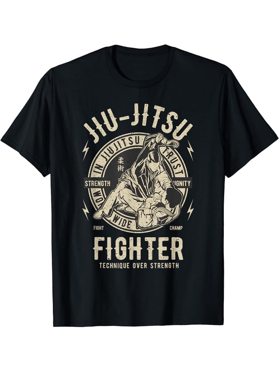 JIU JITSU Shirt BJJ T Shirt Brazilian Jiu Jitsu T-Shirt