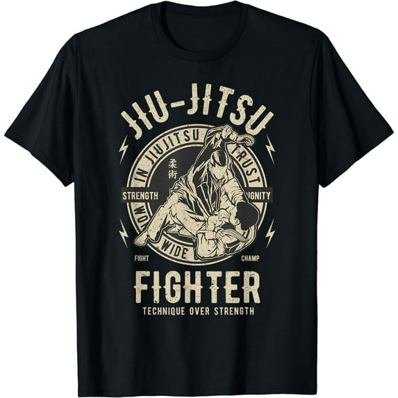 JIU JITSU Shirt BJJ T Shirt Brazilian Jiu Jitsu T-Shirt
